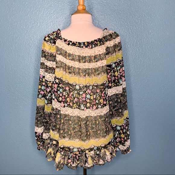 Deby Debo Revolve Jasmin Skirted Floral Blouse - Picture 6 of 8